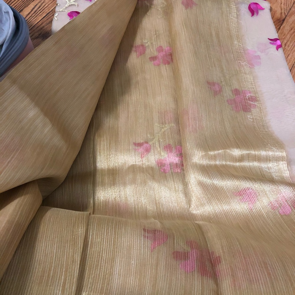 Beautiful tissue Saree - Picture 3 of 5